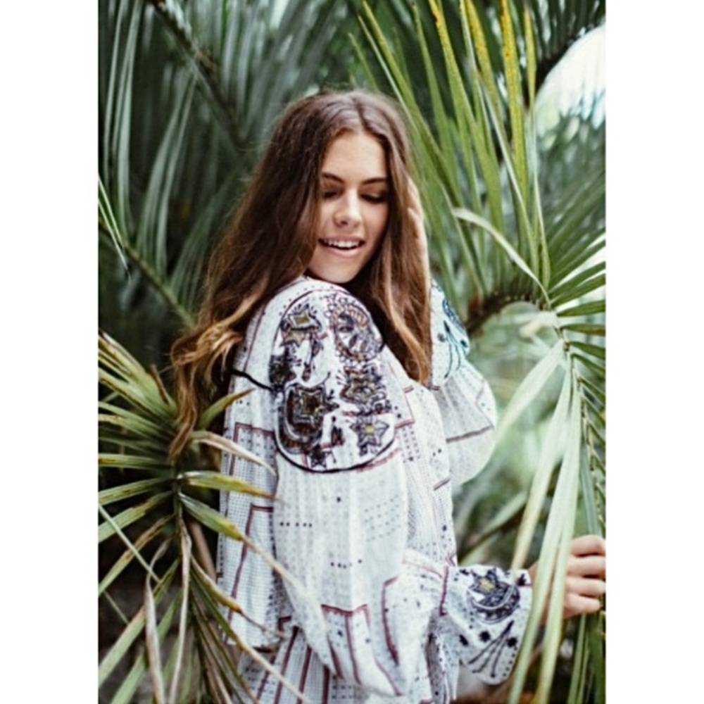 FREE PEOPLE 2pc Stairway To The Moon Set Outfit M - Picture 6 of 12